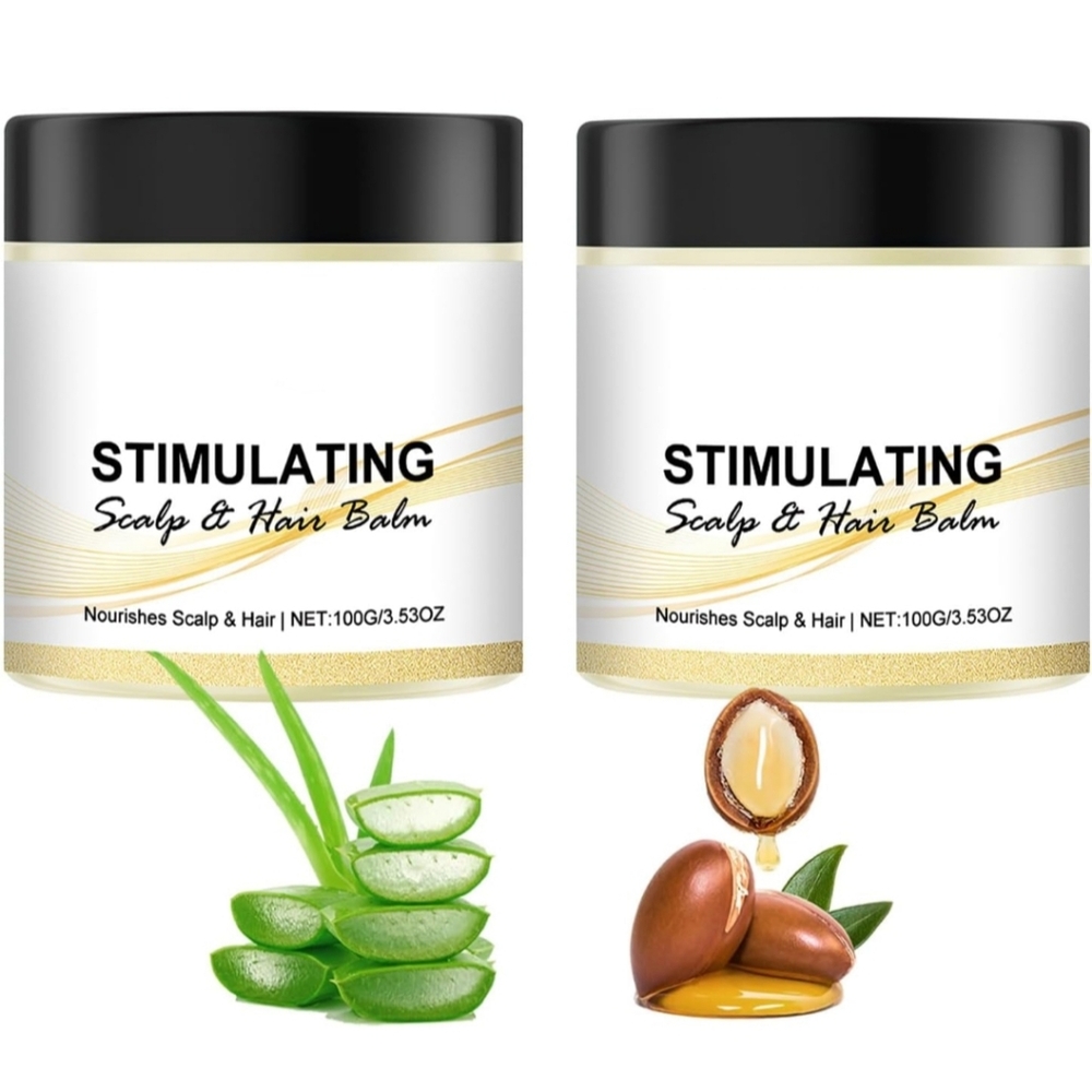 2 PCS Stimulating Scalp and Hair Balm - Picture 1 of 8